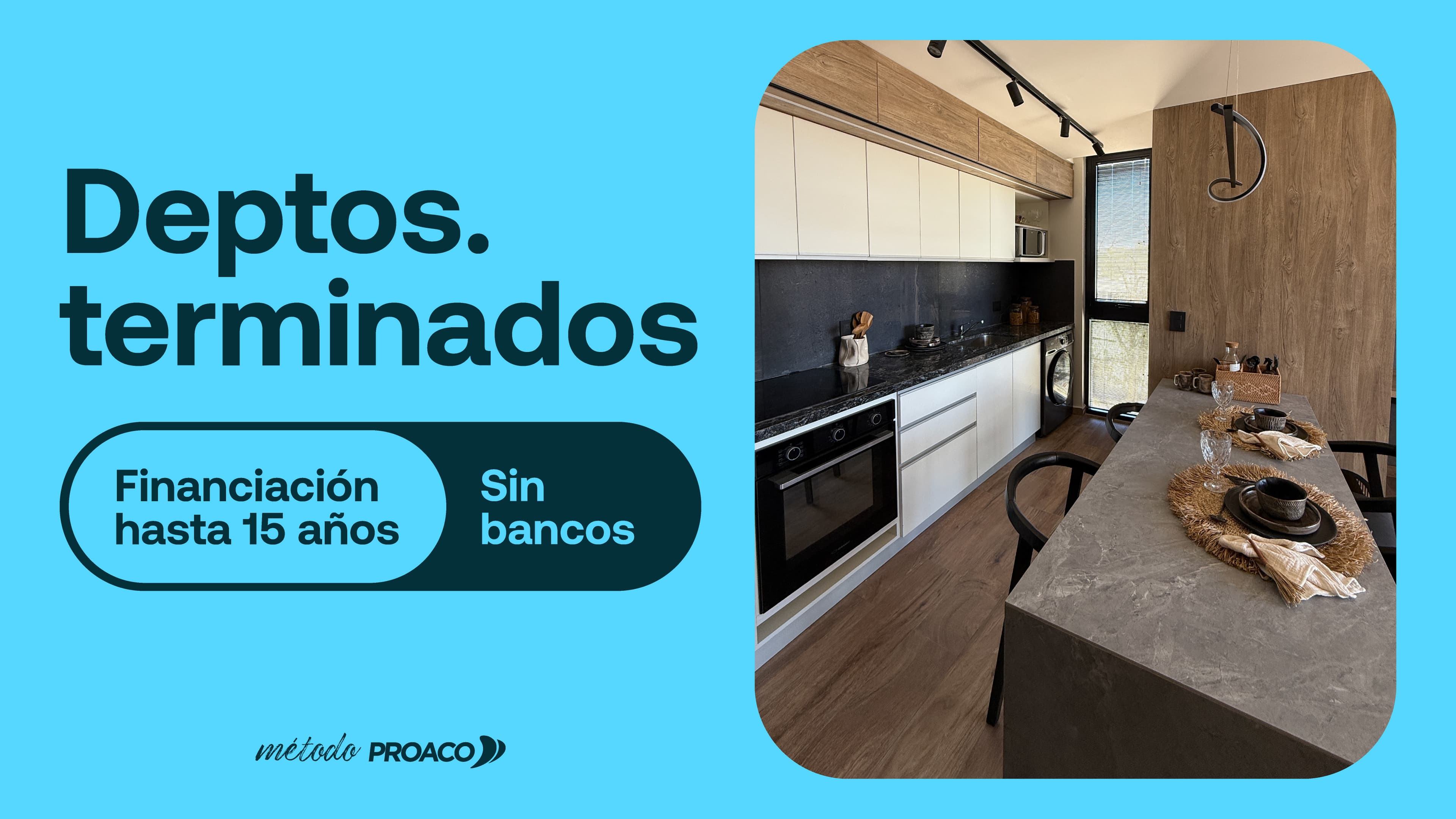 Proaco lanza una nueva financiación propia a 15 años para comprar departamentos terminados sin bancos